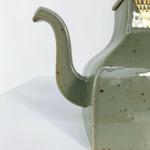 Signe Persson-Melin Teapot Rörstrand Kinesen 1980s Mid Century Porcelain Tea Pot Swedish Modern image 8