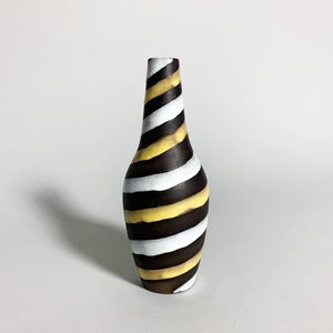 Ingrid Atterberg Spiral Vase Upsala Ekeby Sweden 1950s Ceramics