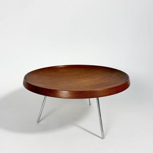 Hans Wegner Fruit Bowl JH586 Johannes Hansen Teak Side Table 1950s
