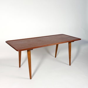 Hans Wegner Coffee Table AT-11 Teak & Oak Andreas Tuck Denmark 1950s