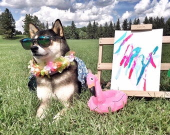 Hunter The Shiba Inus Paint Shop By Shibaartonline On Etsy