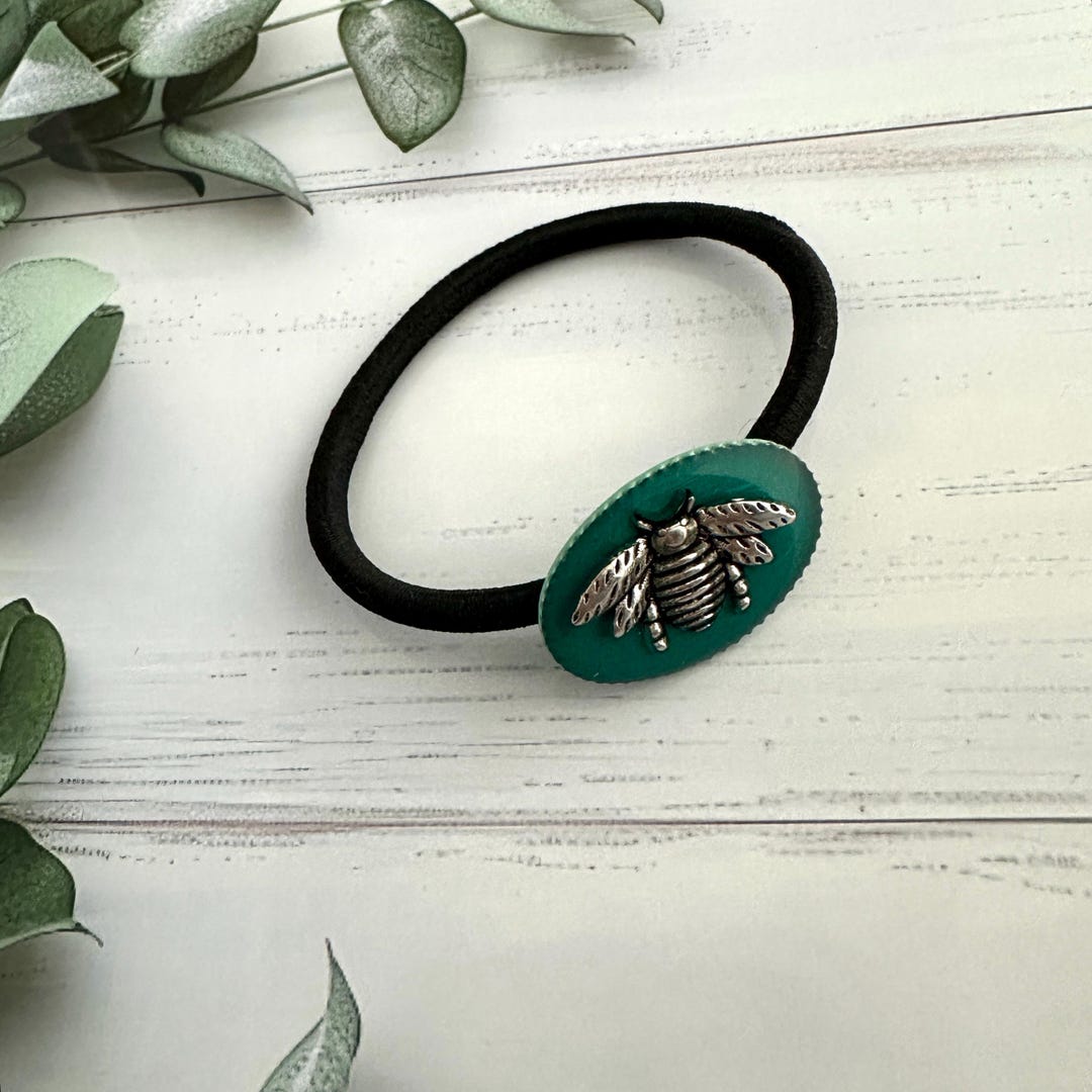 Bee Hair Tie, Bumble Bee Bobble, No Snag Elastic, Manchester Bee Gift ...