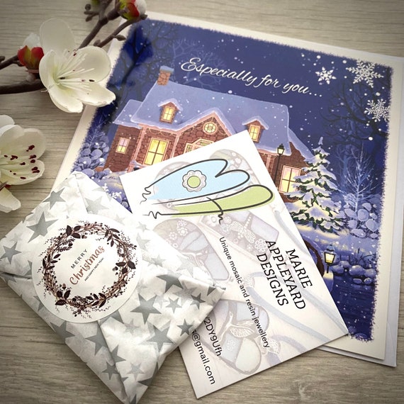 Winter brooch store