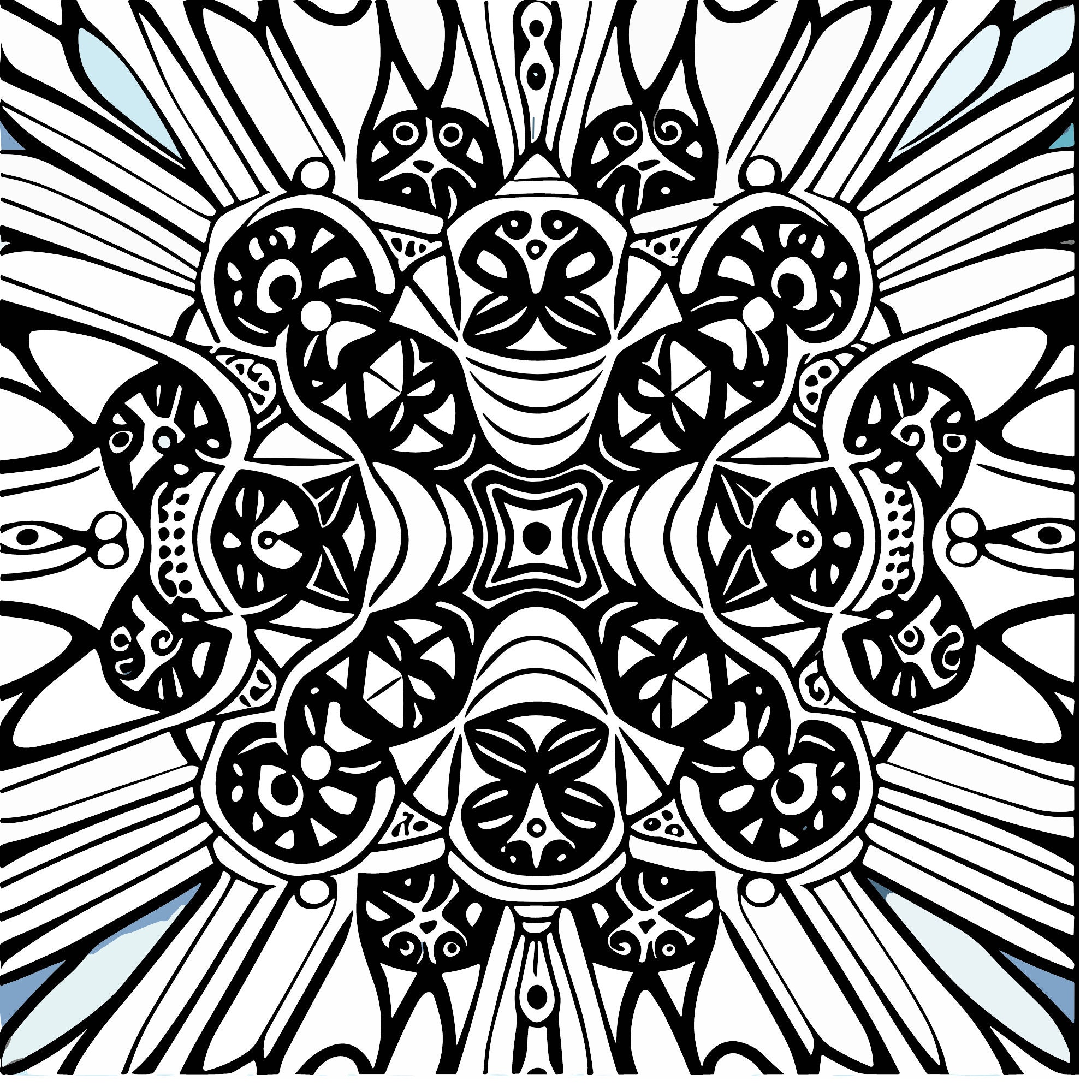 Art Therapy for Stress Relief: Printable Coloring Book PDF With ...
