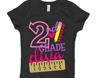 2nd grade shirt | Etsy