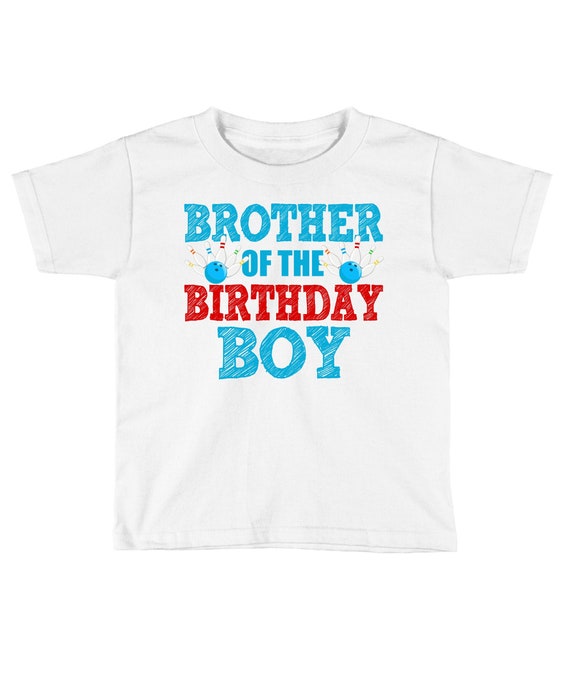 Bowling Brother of the Birthday Boy Shirt Bowling Family | Etsy
