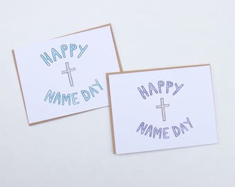 Happy Name Day Set of 12