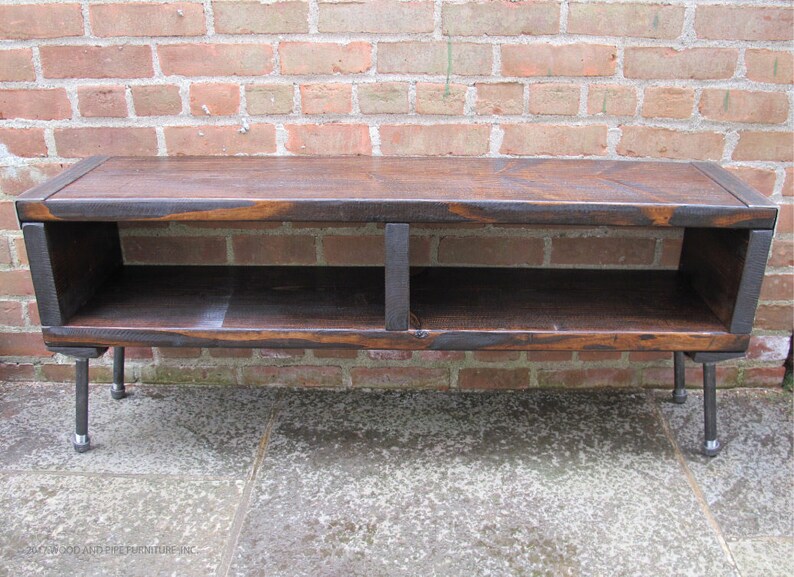 Reclaimed Wood Entertainment Center Rustic Tv Stand Image 0