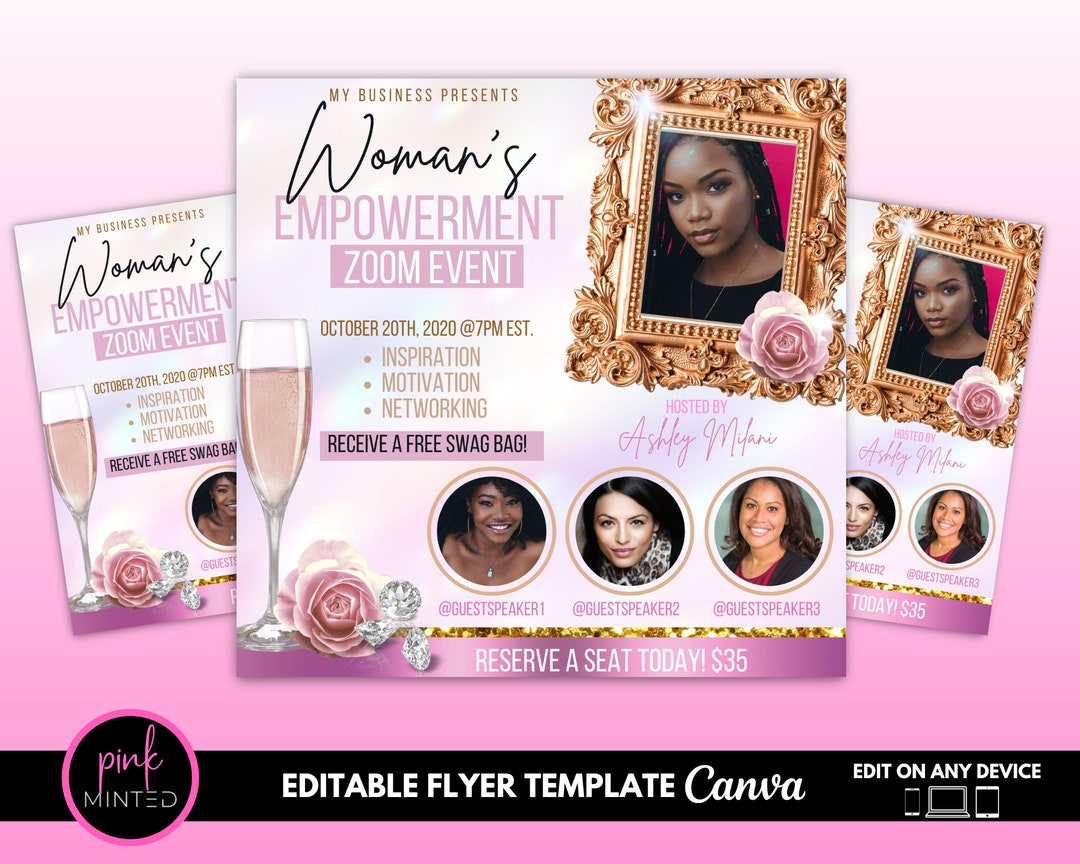 Empowerment Flyer, Women's Conference Flyer, Event Flyer - Etsy