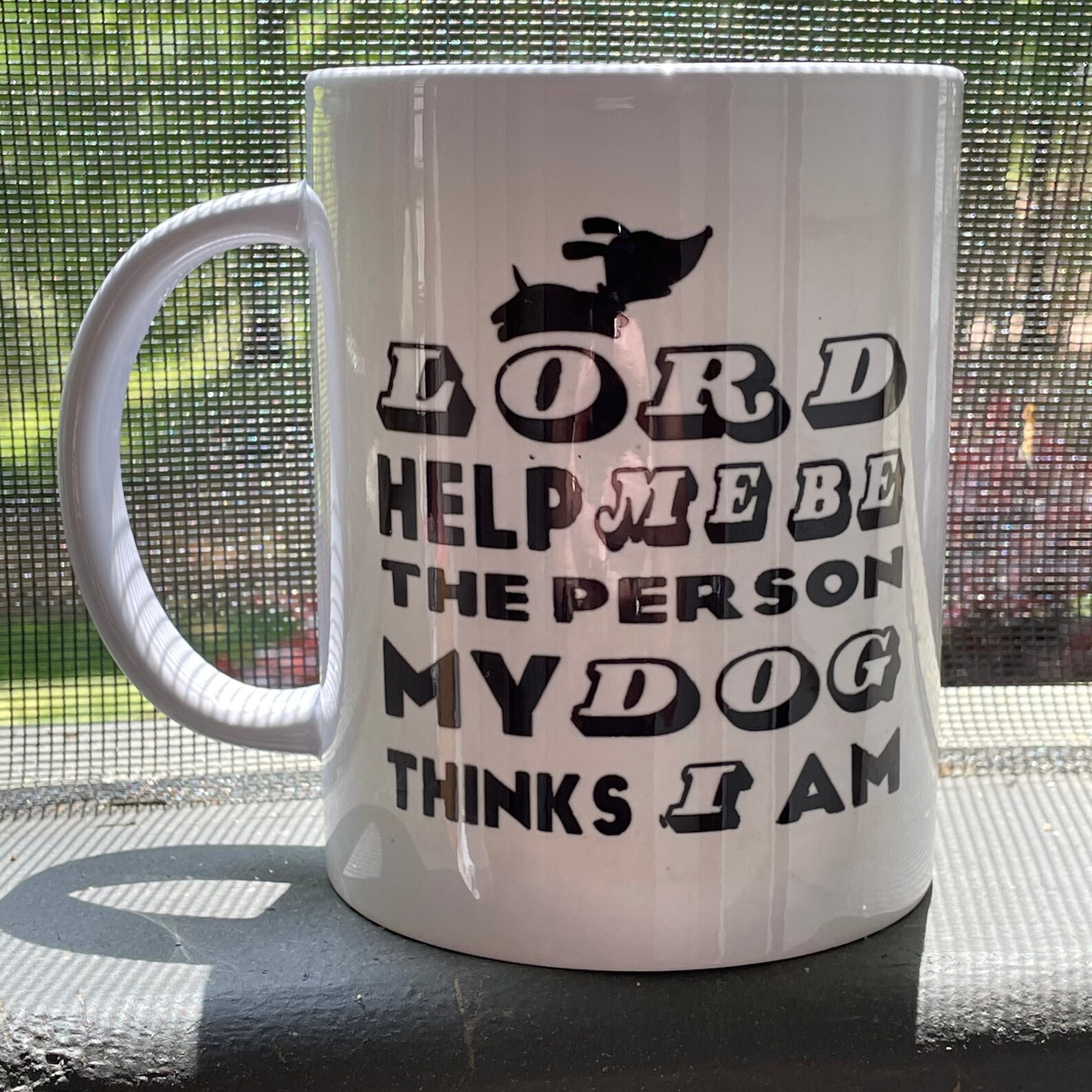 Funny Dog Coffee Mug Pet gift ideas Coffe Cup quotes Lord Etsy