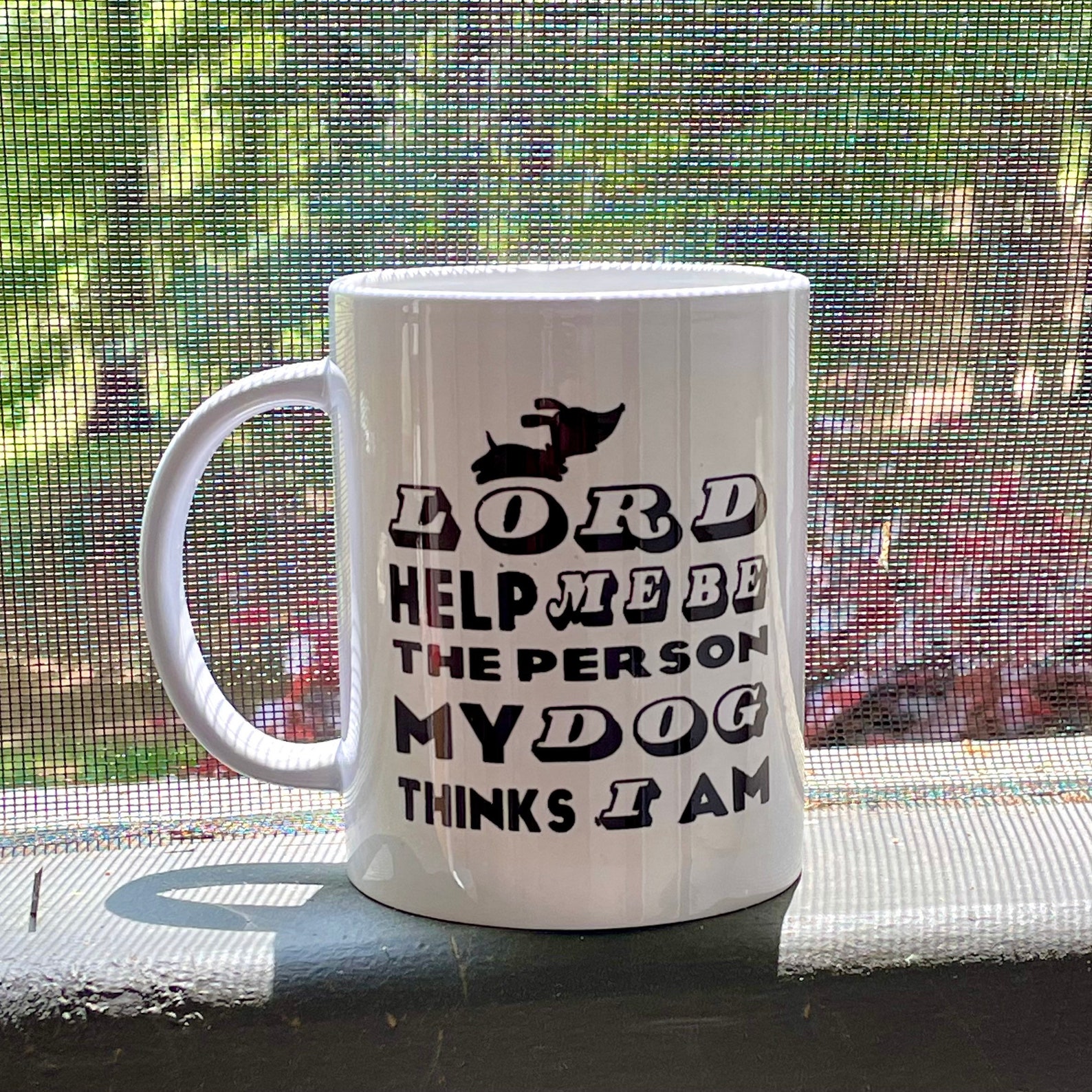 Funny Dog Coffee Mug Pet gift ideas Coffe Cup quotes Lord Etsy