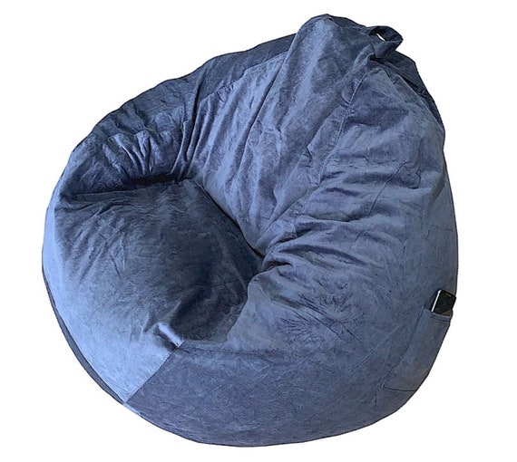  Bean Bag Chairs for Adults and Kids,Storage Bean Bag Chair Coat  ,No with Filling,Blue,80*100cm : Home & Kitchen