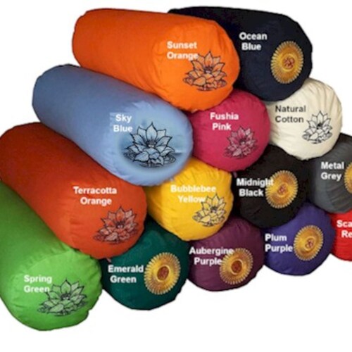 Yoga Bolster Filled With Organic Buckwheat Hulls Etsy UK