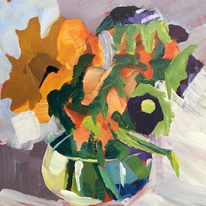 Peinture de fleur 197