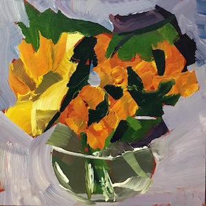 Peinture de fleur 195