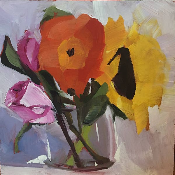 Flower painting 152