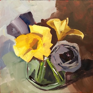 Peinture de fleur 159