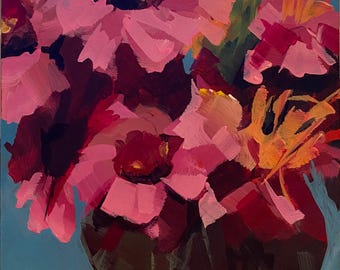 Bloemenschilderij 555