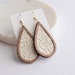 see more listings in the Wood + Cork Earrings section