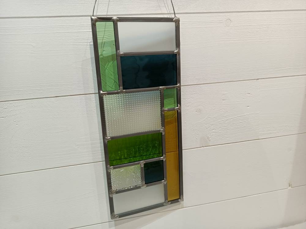 Vitrail à Suspendre, Décoratif, Lumineux et Moderne