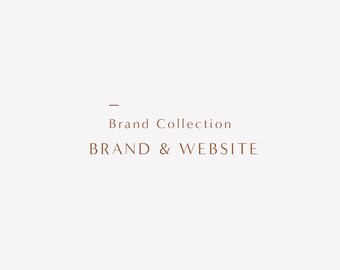 The Brand Collection - Branding + Web Design, Custom Branding, Business Branding, Custom Logo, Squarespace Website Design, Website Design