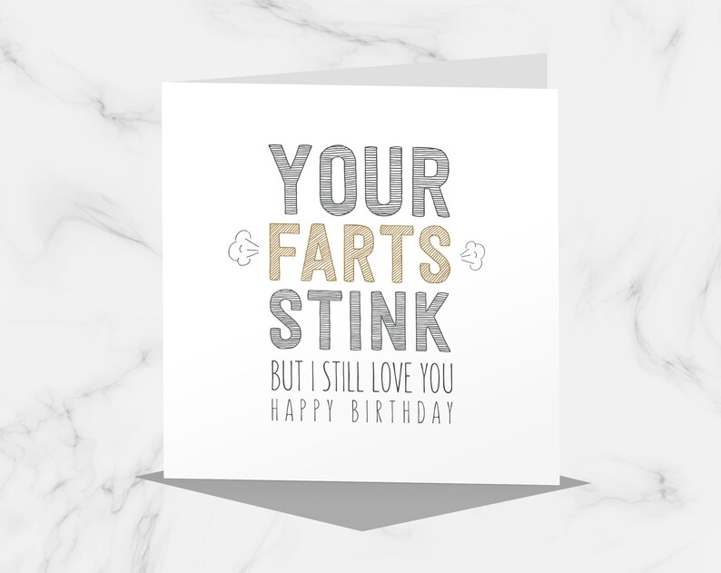 Funny Birthday Card Rude Birthday Card Card For Boyfriend | Etsy