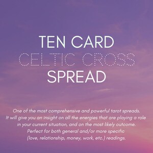 10 Carta Celtica Cross Spread - IN DEPTH READING