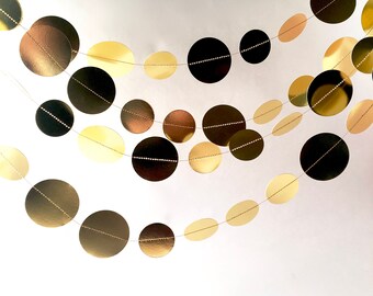 Metallic Gold Garland