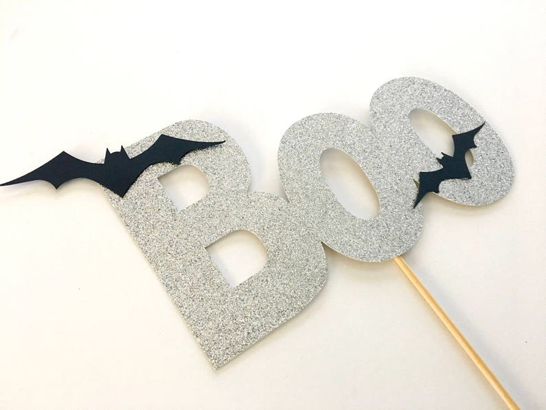 Boo Cake Topper, Halloween Cake Topper, Halloween Party Decoration image 2