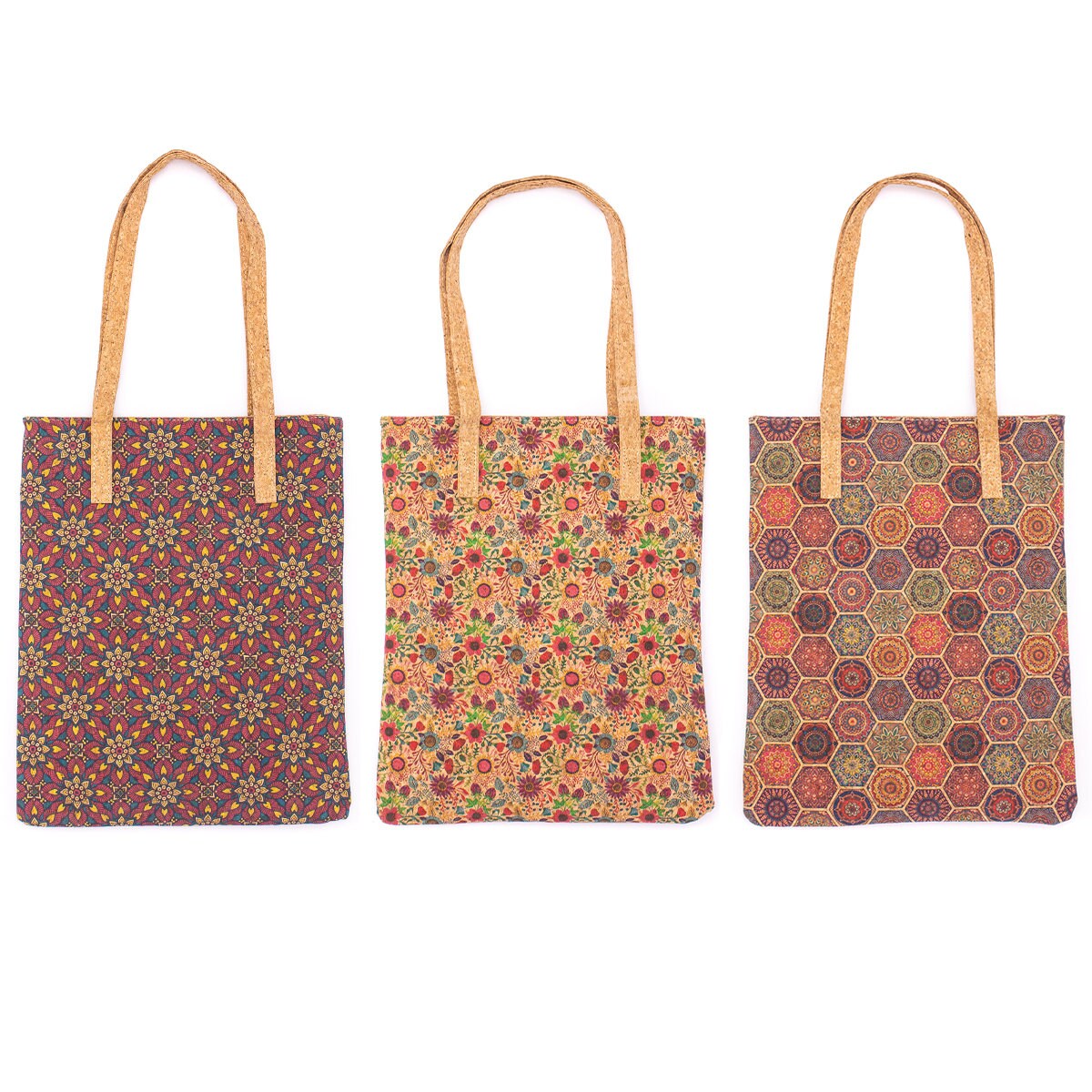 Natural cork with pattern Eco Tote Bag shopping bag book bag Etsy