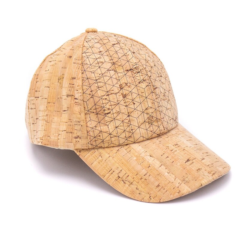 Cork Hat Natural Women Men Cork Baseball Cap L058 Etsy
