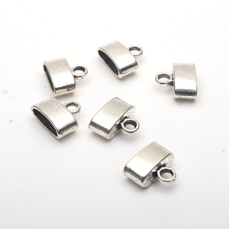for keychian earring end antique silver jewelry supplies jewelry finding D-6-117 20Pcs for 3mm round leather ends 10x3mm