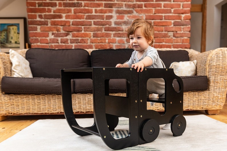 Kitchen step stool for toddler/montessori step stool table Etsy