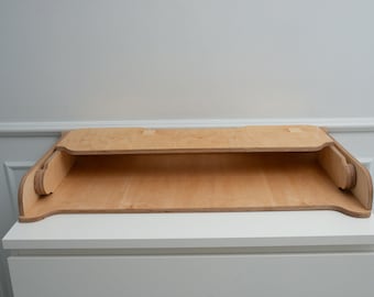 Modern Birch Plywood Baby Changing Table Top: Fits IKEA Dressers