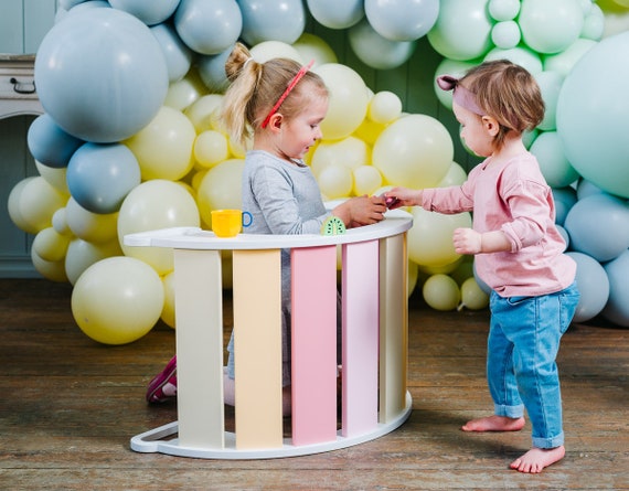 Swing Rocker, Climb, Slide, Swing | Creativity and Holistic Development for Kids-Rainbow Swing Set