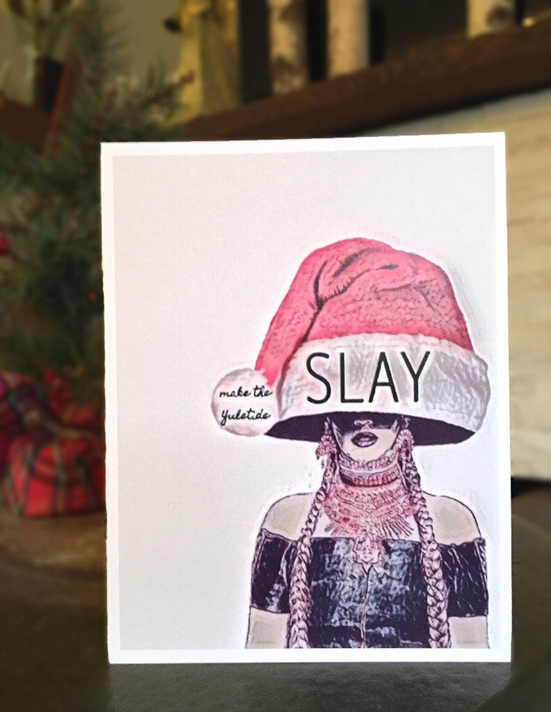 Beyonce Christmas Card 