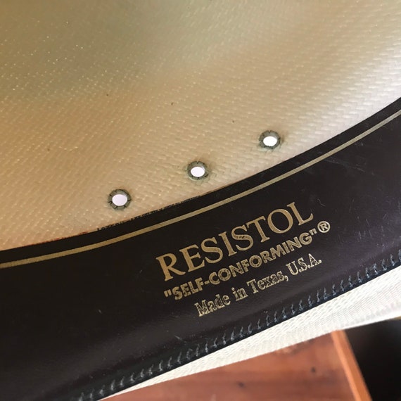 Resistol Self Conforming Cowboy Hat,  Genuine Sha… - image 10