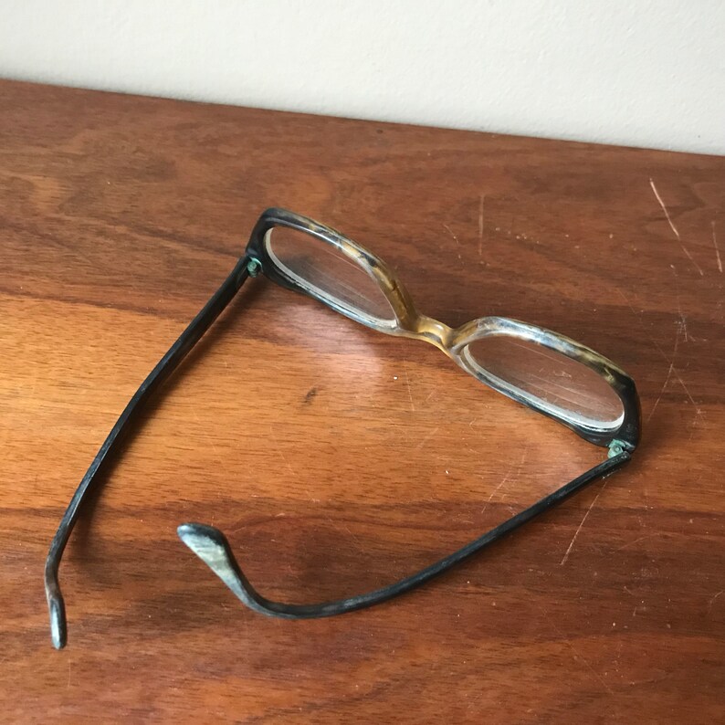 Vintage Titmus Z87 Safety Glasses Horn Rimmed Bifocals Frames Etsy