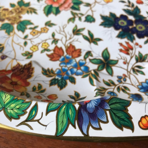 Daher Decorative Ware Platter 11101 Floral Servingware Etsy