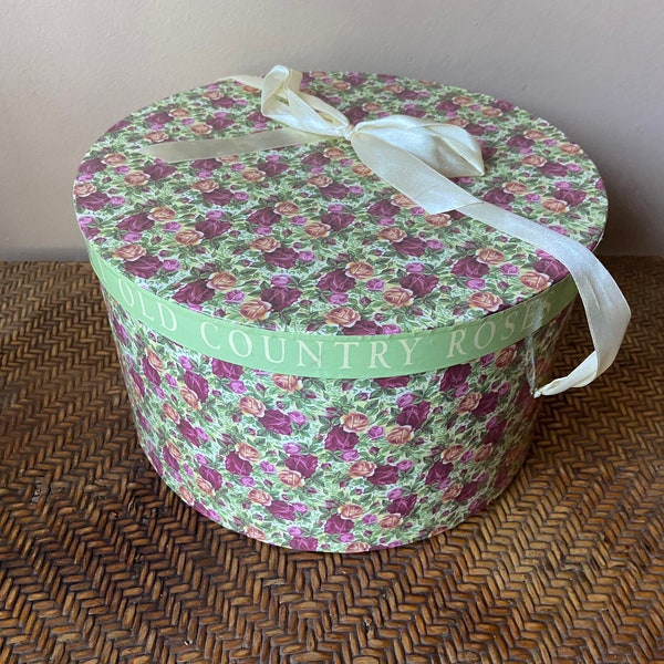 Vintage Hat Box Etsy
