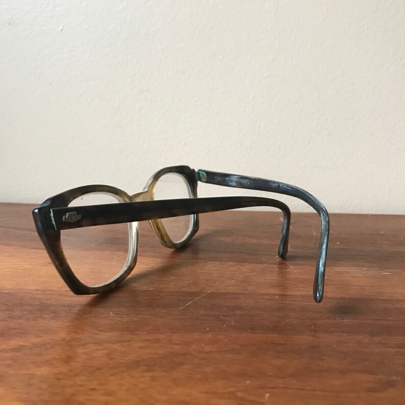 Vintage Titmus Z87 Safety Glasses Horn Rimmed Bifocals Frames Etsy
