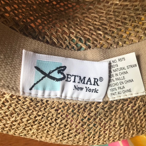 Betmar Straw Hat, Sun Hat, Summer Hat, Straw Beac… - image 8