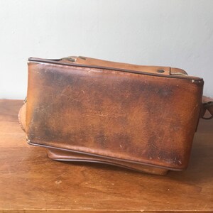 Leather Camera Case, The Sportsman Leather Caddy, Travel Bag, Photography Case, Leather Camera Bag image 6