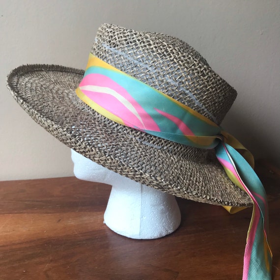 Betmar Straw Hat, Sun Hat, Summer Hat, Straw Beac… - image 1