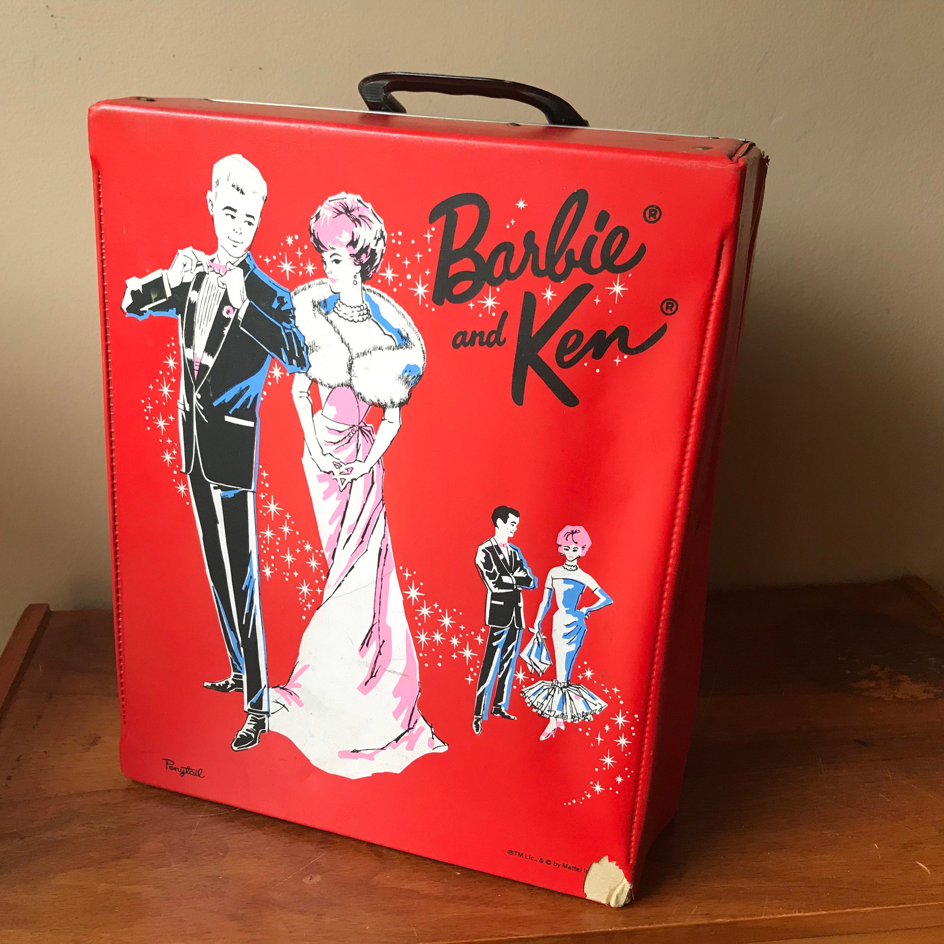 1960s Barbie and Ken Doll Case Vintage Doll Vintage -