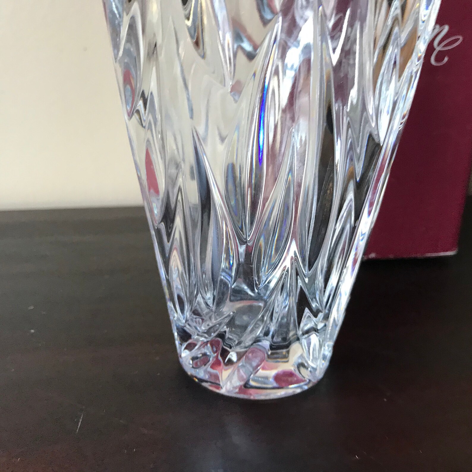 Gorham Lead Crystal Vase in Box Wedding Gift Bridal Present Etsy