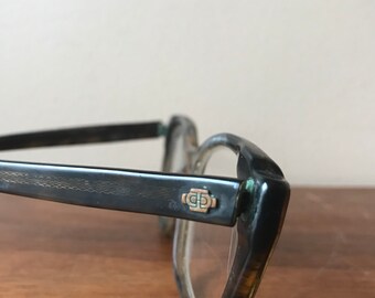 ★ MUUTO★ Round Horn Rimmed YLAB 5 C1 MUY5C1 Miu Miu MU 52YS L (54 - 21) with Blue lenses and Pink frame