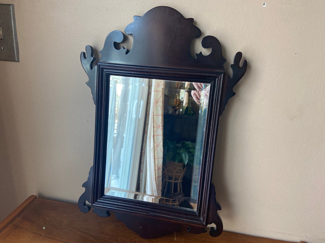 Wood Framed Mirror, Rectangular Mirror, Bombay & Co, Entryway Decor, Wall Mirror, Wall Decor