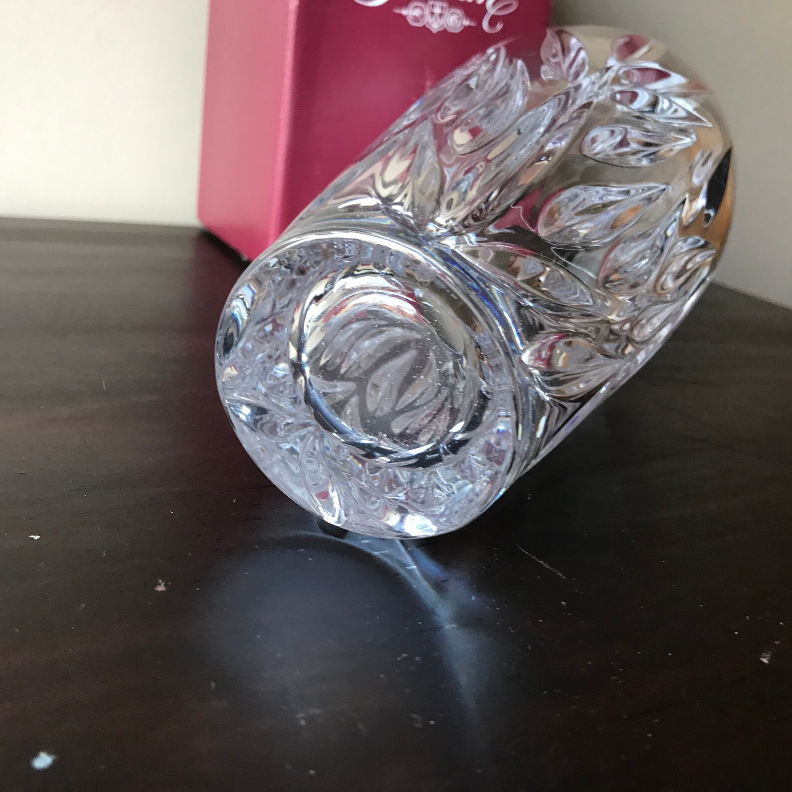 Gorham Lead Crystal Vase in Box Wedding Gift Bridal Present Etsy