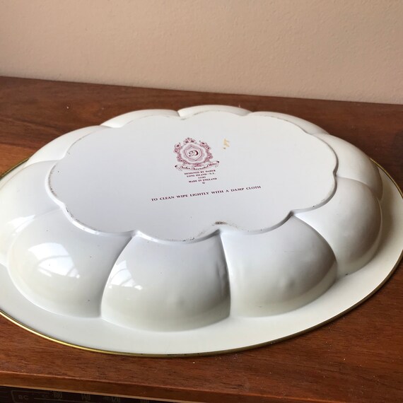 Daher Decorative Ware Platter 11101 Floral Servingware Etsy